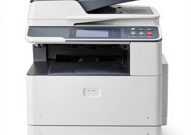 A modern workspace showing various tech and multimedia equipment available for reservation.