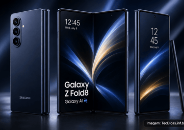 Imagem ilustrativa do Galaxy Z Fold 8