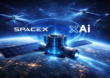 Mega-Fusão de Elon Musk: SpaceX e xAI Apostam em Futuro de Data Centers no Espaço