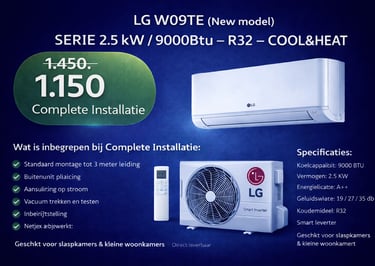 Naast airconditioning zijn wij gespecialiseerd in loodgieterswerk, elektra installaties en duurzame