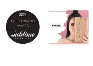 Sublime Magazine 2019 Good Brand Award of The Nine Years cork