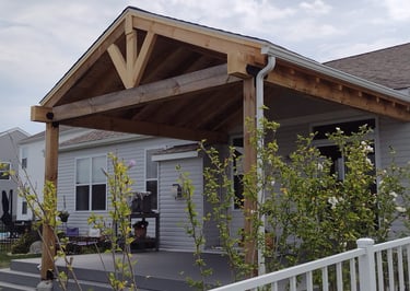 Pavilion addition enhancing outdoor living in Columbus, Ohio