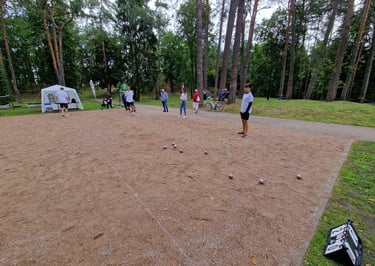 petankės aikštelė Dineikos parke, Druskininkuose