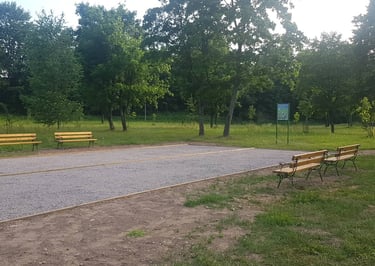 petankės aikštelė Jurbarke