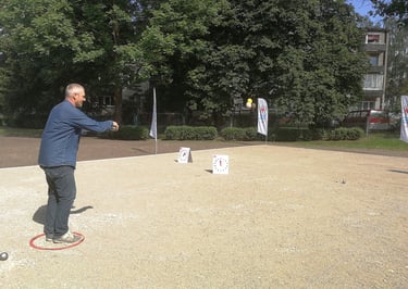 petankės aikštelė Radviliškyje