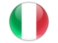 Itali flag round
