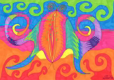 "BUTTERFLY" Artwork by Elkolor aka Raphael Pathe