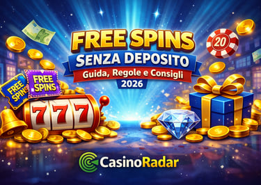 Free spins senza deposito 2026 guida completa casinò online