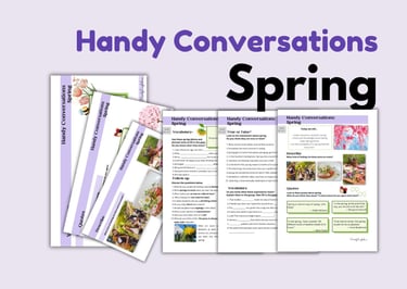 spring lesson plan for upper intermediate ESl lessons