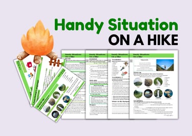 ESL A2/B1 lesson on hiking with travel vocabulary and speaking practice