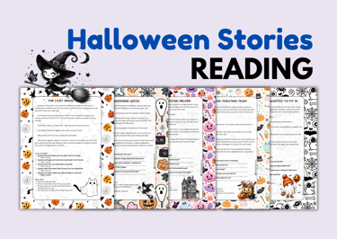 Halloween ELL ESL Reading comprehension Halloween Stories