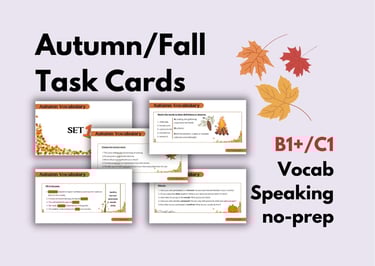 autumn fall english vocabulary upper intermediate advanced