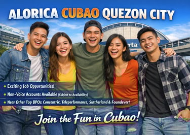 Alorica Cubao BPO Call Center Hiring WFH Work From Jobs 