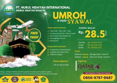 paket umroh syawal 2025