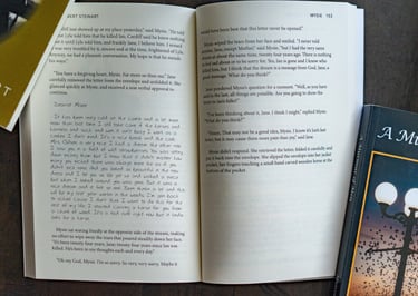 Story of Mysie inside layout