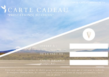 Carte cadeau - Style 2 - min.50€