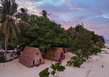 enjoy the night in Balabac Island Palawan