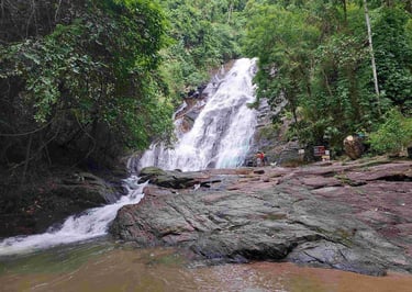 ton prai waterfall khao lak phang nga thailand