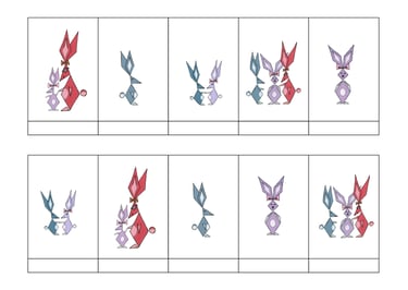 Boite 3 lapins