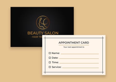 Cartes de rendez-vous