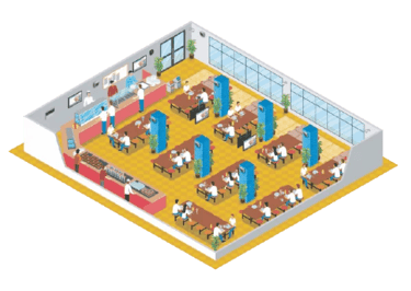 ilustrasi restoran