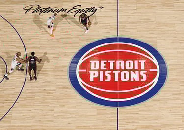 Daniss Jenkins #24 of the Detroit Pistons looks to pass the ball during the game against the Minnesota Timberwolves