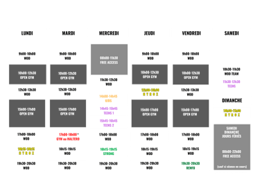 planning crossfit hyrox provins
