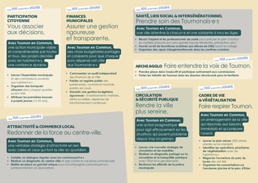 Tract 100 jours Tournon en Commun - 2