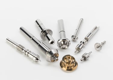 Swiss Sliding Head Machining Components