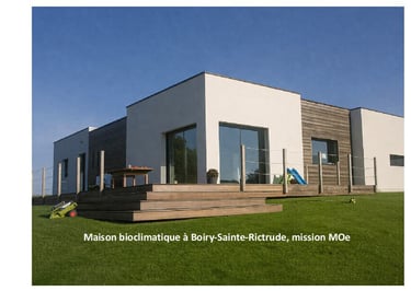 maison bioclimatique à Boiry-Sainte-Rictrude