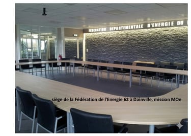 siège de la Fédération de l'Energie du Pas de Calais à Dainville