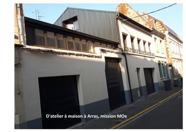 d'atelier à maison à Arras