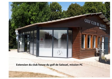 club house du golf de Salouel