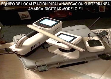 Equipos de localizaciòn para navegaciòn subterranea