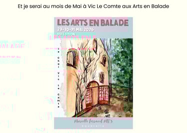 aquarelle exposition art france artiste française décoration cadeau