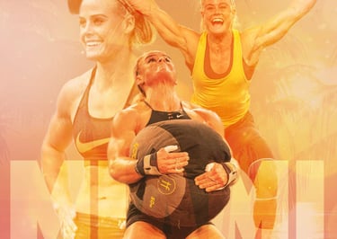 Cross-fit Instagram post