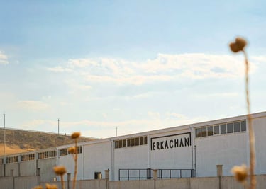 a building with a sign that says erkachan