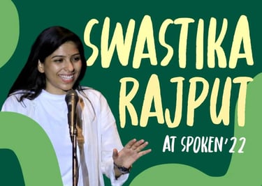 Swastika Rajput's performance at Spoken Fest 2022
