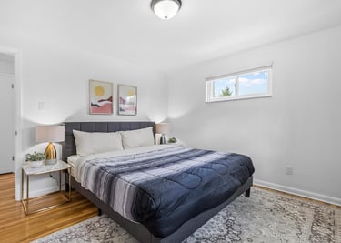 Enjoy a cozy yet stylish stay at this long-term rental house near downtown Pittsburgh—complete with 