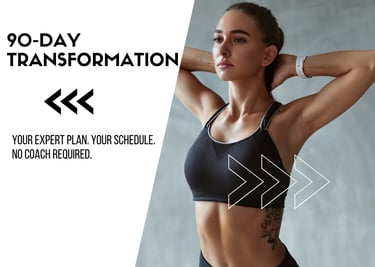 90-day body transformation program by The Fitness Edit South Africa