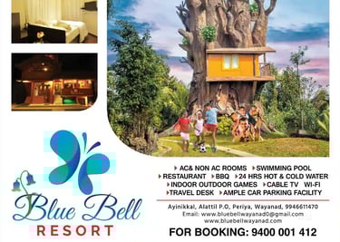 Blue Bell Resort, Ayanikal, Periya- Korome road, Manathavady, Wayanad