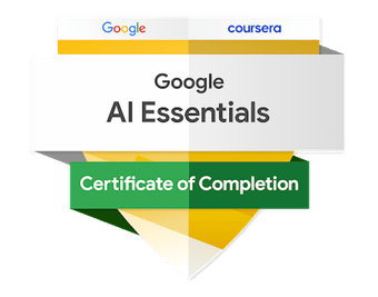 Google Artificial Intelligence Certified