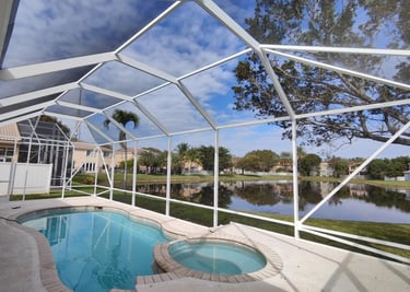 pool screen repair