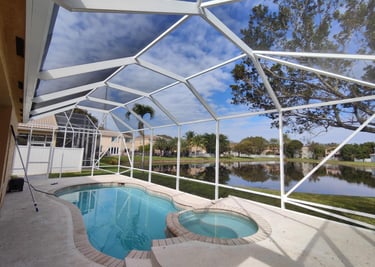 pool screen repair