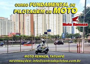 CURSO FUNDAMENTAL DE PILOTAGEM DE MOTO