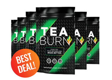 Image: 6 Pack of Tea Burn