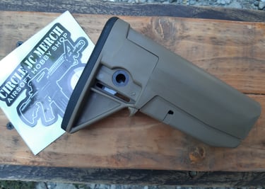 BATTLEAXE GUNFIGHTER STOCK TAN