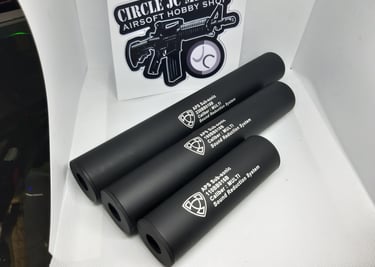 230MM 190MM 110MM SILENCER BLACK