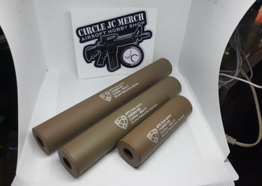 230MM 190MM 110MM SILENCER TAN