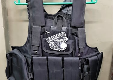 TAC ELITE VEST 5 MAG POUCH BLK